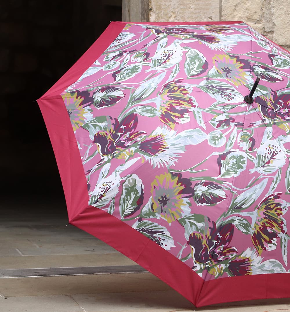 pom recycled floral umbrella